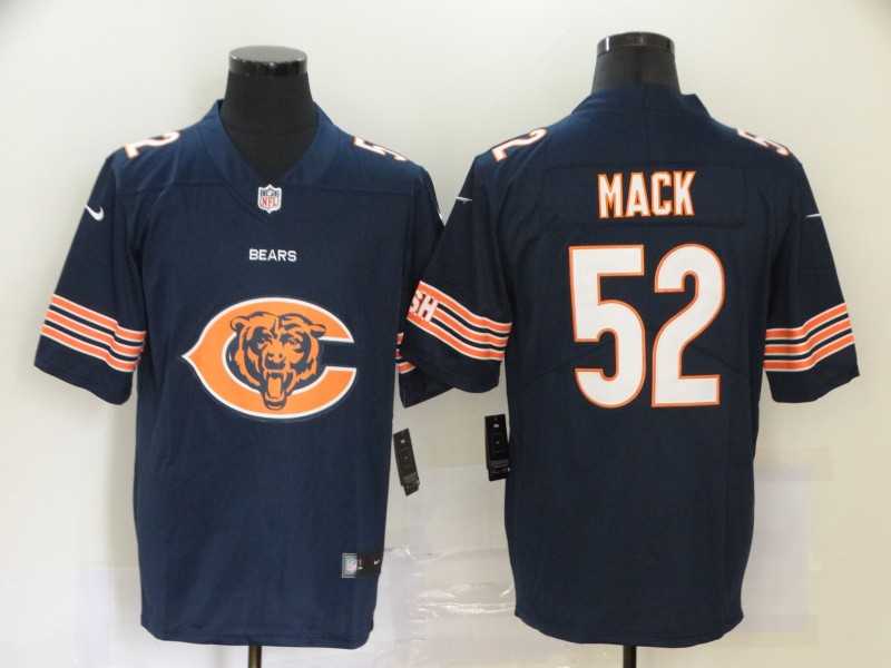 Nike Bears 52 Khalil Mack Navy Team Big Logo Vapor Untouchable Limited Jersey,We sell and wholesale Nike Bears 52 Khalil Mack Navy Team Big Logo Vapor Untouchable Limited Jersey on line form chian!